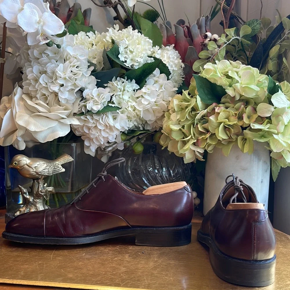Salvatore Ferragamo Cap-Toe Oxfords